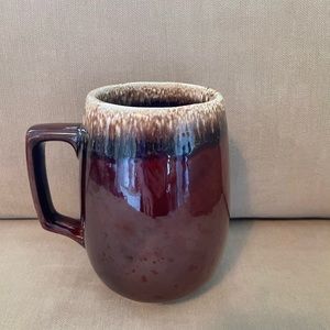 Hull Brown Drip Pottery Extra Large Mug